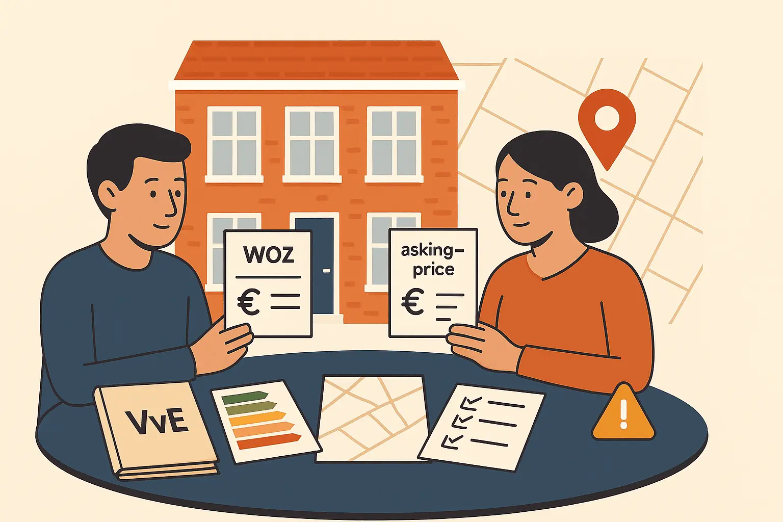 WOZ value vs asking price: what the gap means