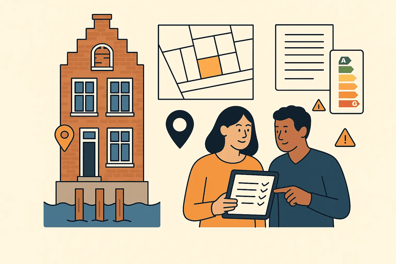 Buying a canal house: what to check